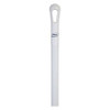 Vikan 67" Color Coded Handle, 1 1-4 in Dia, White, Polypropylene 29645