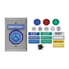 Safety Technology International Universal Button,Momentary,2 In. UB-2
