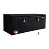18x18x48 Inch Black Steel Underbody Truck Box With Aluminum Door