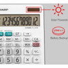 Sharp Desktop Calculator,LCD,12 Display Digits EL-334W