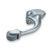 Rockwood Curved Roller Stop,Satin Chrome,Screw-In 455.26D