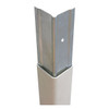 Manufacturer Varies Corner Guard,Beige,Aluminum/PVC,4 ft H PVC-A-2-BG