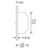 Lutron Lighting Dimmer,Slide,1-Pole,White NTSTV-DV-WH