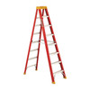 Louisville 8 ft Fiberglass Stepladder, 300 lb Capacity L-3016-08