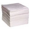 Spilltech Sorbent Pad, 33 gal, 15 in x 19 in, Oil, White, 100 PK WP100H
