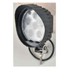 Maxxima Work Light, Round, LED, 12VDC, 4-1/2 In Dia MWL-01B