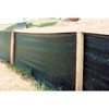 3 ft H x 100 ft L Silt Fence, 11 Stakes, Polypropylene, Black  31900700