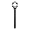 Eye Bolt With Shoulder, 5/16"-18, 4 in Shank, 7/8 in ID, Steel, Plain