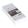 Pyramid Time Card,White,7 7/16in H,PK100 42415