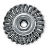 Weiler Knot Wire Wheel Brush,Threaded Arbor 13106 Weiler Knot Wire Wheel Brush,Threaded Arbor 13106