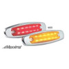 Maxxima Clearance Light, LED, Amber, Oval, 6-1-4 L M20332Y