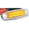 Maxxima Clearance Light, LED, Amber, Oval, 6-1-4 L M20332Y