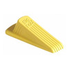 Big Foot Door Wedge, Vulcanized Rubber, Yellow, 1-1/4"H x 2"W 911