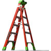 Louisville 6 ft Fiberglass Stepladder, 300 lb Capacity FXS1506