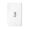 Lutron Lighting Dimmer,Toggle,White,120V AYCL-153P-WH