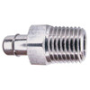 Pneumadyne 3-8" Barb x 1-4" MNPT Brass Straight Connector EB80-1-4