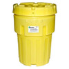 Enpac Open Head Salvage Drum, Polyethylene, 95 gal, Unlined, Yellow 1295-YE