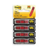 Post-It Sticky Arrow Flags,Sign Here,Red,PK4 684-RDSH