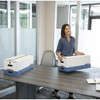 Bankers Box File Box,Blue; White,10" H,PK12 00011