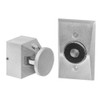 Electromagnetic Door Holder,Flush Wall Mounted, Aluminum  1504-AQN5