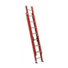 Louisville 16 ft Fiberglass Extension Ladder, 300 lb Load Capacity FE3216