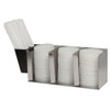 Manufacturer Varies Lid Organizer,6 1-2in H,Silver L1014