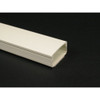 Cover Plate Raceway, PN05 Series, 1 Channel, 1-1-8 in W, 5-8 in H, 8 ft L, Ivory  PN05L08V