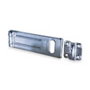 Master Lock Latching Hasp,Fixed,Natural,4-1/2 In. L 704