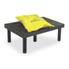 Dunnage Rack, 500 lb Load Capacity, HDPE, 12 in H x 24 in W x 36 in D  D3624