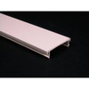 Cover, CableSmart 40N2 Series, 2 Channel, 2 3-16 in W, 1-2 in H, 96 in L, White  40N2C08WH