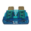 Eaton Bussmann Automotive Fuse, 15A, 2 PK BP/ATC-15ID