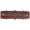 Rain Bird Coupling,1-2 In. Tubing,Brn,Plastic,PK4 BC50-4PS2