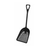 No. 10 Scoop Shovel, Plastic Blade, 27 in L, Black, Polypropylene Handle