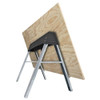 Steelman Sawhorse,35-3-64 in.,Steel 67102-G