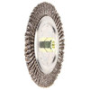 Weiler Twist Wire Wheel Wire Brush, Threaded Arbor 94104