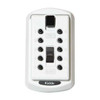 Kidde Lock Box,White,Surface,PushButton,2 Keys 1413