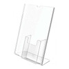 Deflecto Sign and Literature Holder,11" H,Clear 590501GR