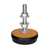 Mason Industries Machine Leveling Mount,1000 Lb Max Cap MLS1000