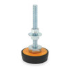Mason Industries Machine Leveling Mount,1000 Lb Max Cap MLS1000