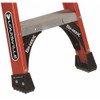 Louisville 8 ft Fiberglass Twin Stepladder, 375 lb Capacity FM1408HD
