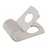 Cable Clamp, Aluminum, 3/8 in Bundle Dia., Natural, 50 PK