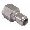 Mi-T-M Quick Connect Plug,Female,3/8 F x 3/8 In 17-0006