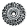 Weiler Twist Wire Wheel Wire Brush, Threaded Arbor 94250