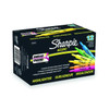 Sharpie Smear Guard Highlighter Set, Chisel Tip Fluorescent Colors PK12 25053