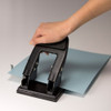 Officemate Heavy Duty Paper Punch,Two Hole,Blk 90082