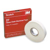 3m Electrical Tape, White, 22 yd L, 1/2 in W 27-1/2"X66'