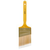 2-1-2" Angle Sash Soft, Nylon-Polyester Bristle, Paint Brush, Plastic Handle  Q3208-2 1/2