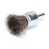 Weiler Crimped Wire End Wire Brush, Stainless Steel 90189