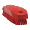 Vikan 4-57/64"L Polyester Block Hand and Nail Brush 64404