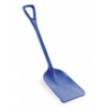 Hygienic Square Point Shovel, Polypropylene Blade, 23 1-2 in L, Yellow  69816